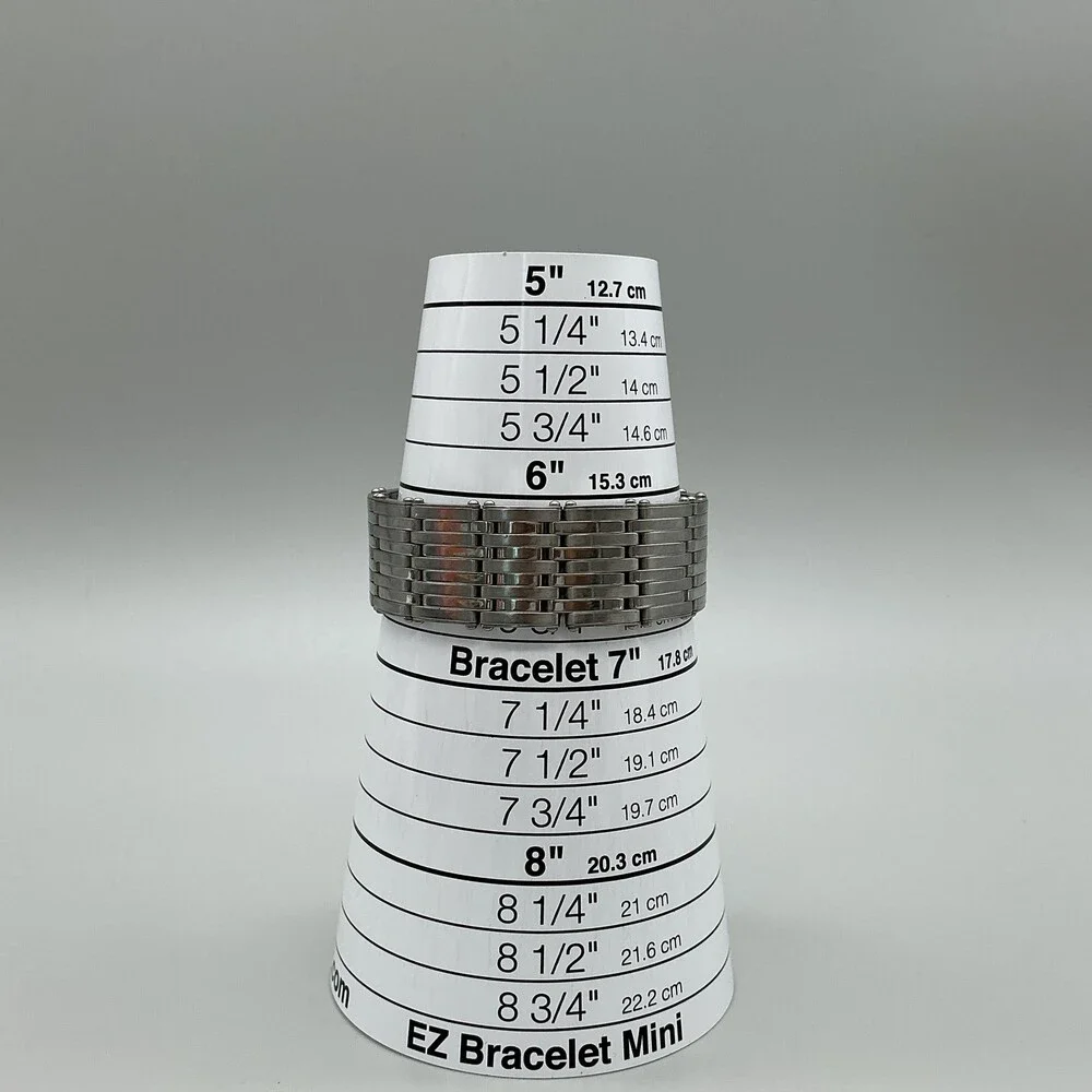 Ecclissi Womens Watch 21mm 75540 Stainless Steel Stretch Band New Battery